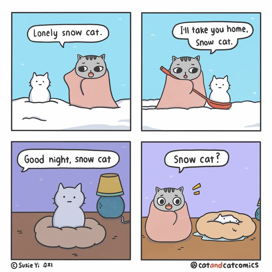 My 23 Wholesome Comics About A Cat And His Human My 23 Wholesome Comics About A Cat And His Human