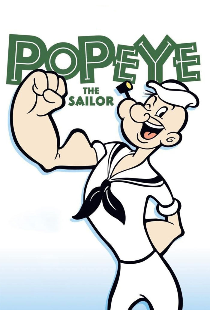 Poster for Popeye The Sailor animated tv show 