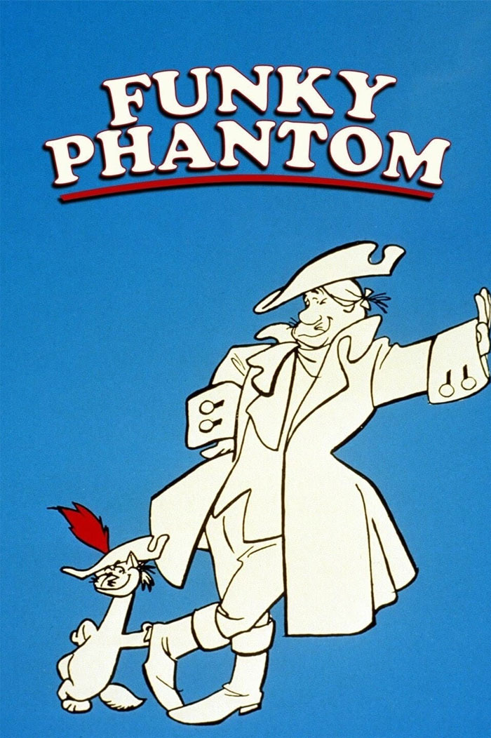 Poster for The Funky Phantom animated tv show 