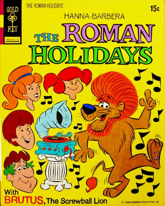 Poster for The Roman Holidays animated tv show 