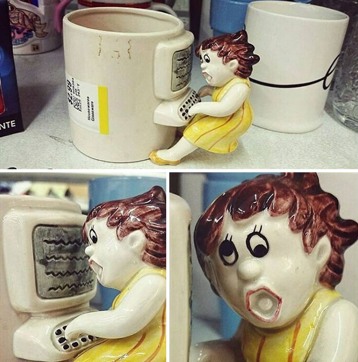 ¡Cuando esas llamadas de Zoom en la pandemia de Covid-19 finalmente te fríen el cerebro! ¡Una taza de café para cada ocasión!