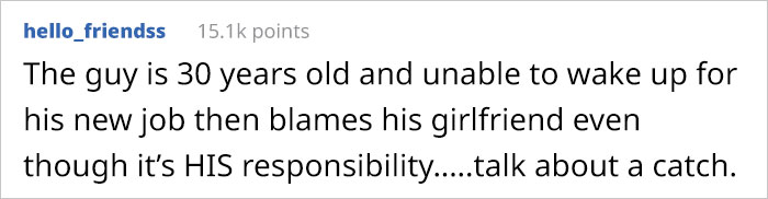 &ldquo;AITA For Not Waking My Boyfriend Which Made Him Late To His First Day At A New Job?&rdquo;