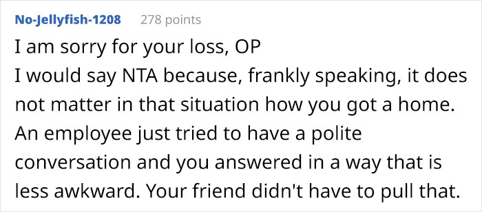 Woman Gets In A Fight With A Friend Because She Reminded Her She Actually Didn't Buy Her House, Her Parents Did Woman Gets In A Fight With A Friend Because She Reminded Her She Actually Didn't Buy Her House, Her Parents Did
