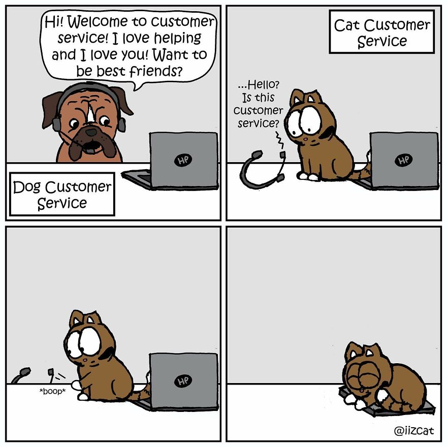 Artist Sums Up Life With A Cat In 30 Comics (New Pics)