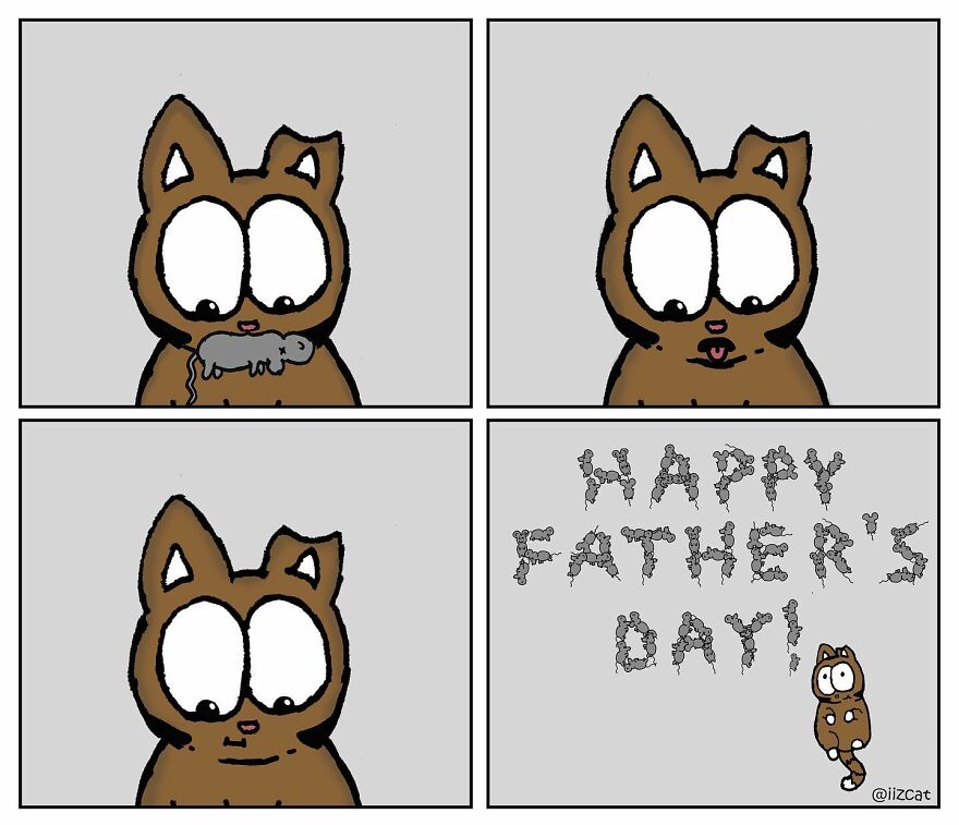 Artist Sums Up Life With A Cat In 30 Comics (New Pics)