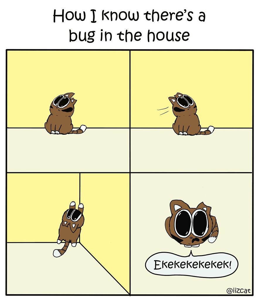 Artist Sums Up Life With A Cat In 30 Comics (New Pics)