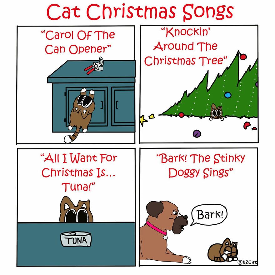 Artist Sums Up Life With A Cat In 30 Comics (New Pics)