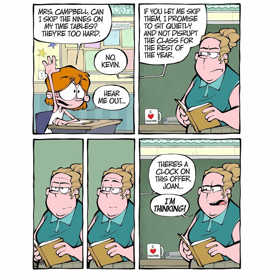 Artist Continues To Draw Comics Showing How Fun It Was To Be A Kid In The 80s (New Pics)