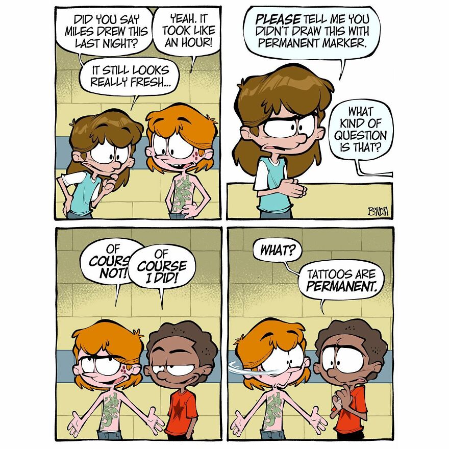 Artist Continues To Draw Comics Showing How Fun It Was To Be A Kid In The 80s (New Pics)