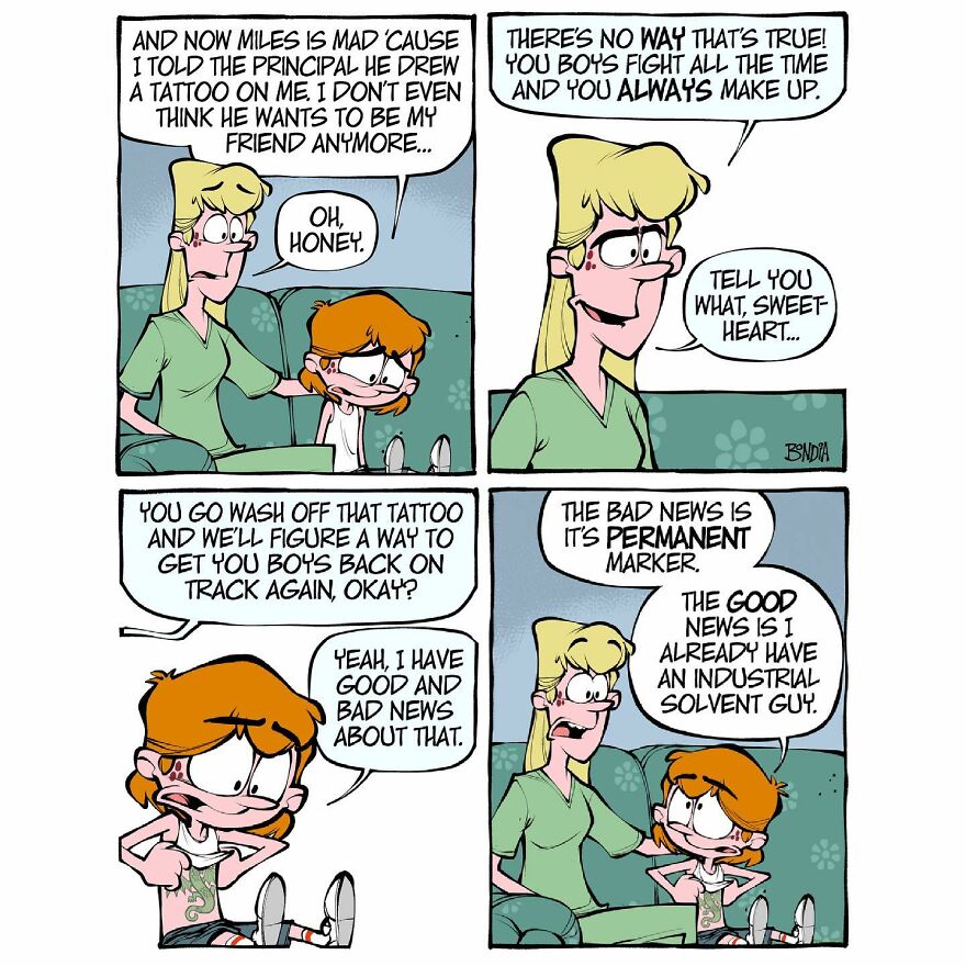 Artist Continues To Draw Comics Showing How Fun It Was To Be A Kid In The 80s (New Pics)