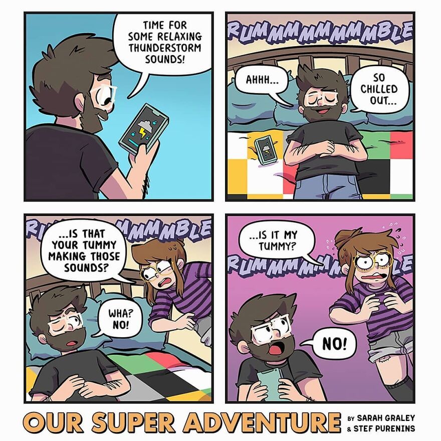 Artist Makes Illustrations That Show What The Day-To-Day Life Of A Woman Is Like Next To Her Boyfriend (New Pics)