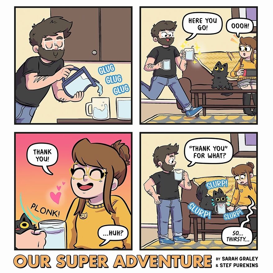 Artist Makes Illustrations That Show What The Day-To-Day Life Of A Woman Is Like Next To Her Boyfriend (New Pics)