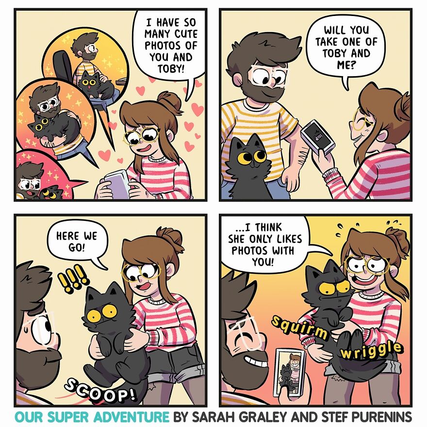 Artist Makes Illustrations That Show What The Day-To-Day Life Of A Woman Is Like Next To Her Boyfriend (New Pics)