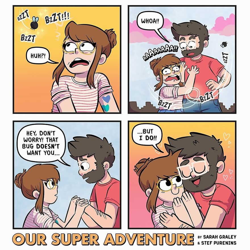 Artist Makes Illustrations That Show What The Day-To-Day Life Of A Woman Is Like Next To Her Boyfriend (New Pics)