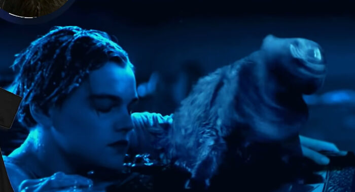 En esta versi&oacute;n mejorada de Titanic hay un gato, y el resultado es divertid&iacute;simo