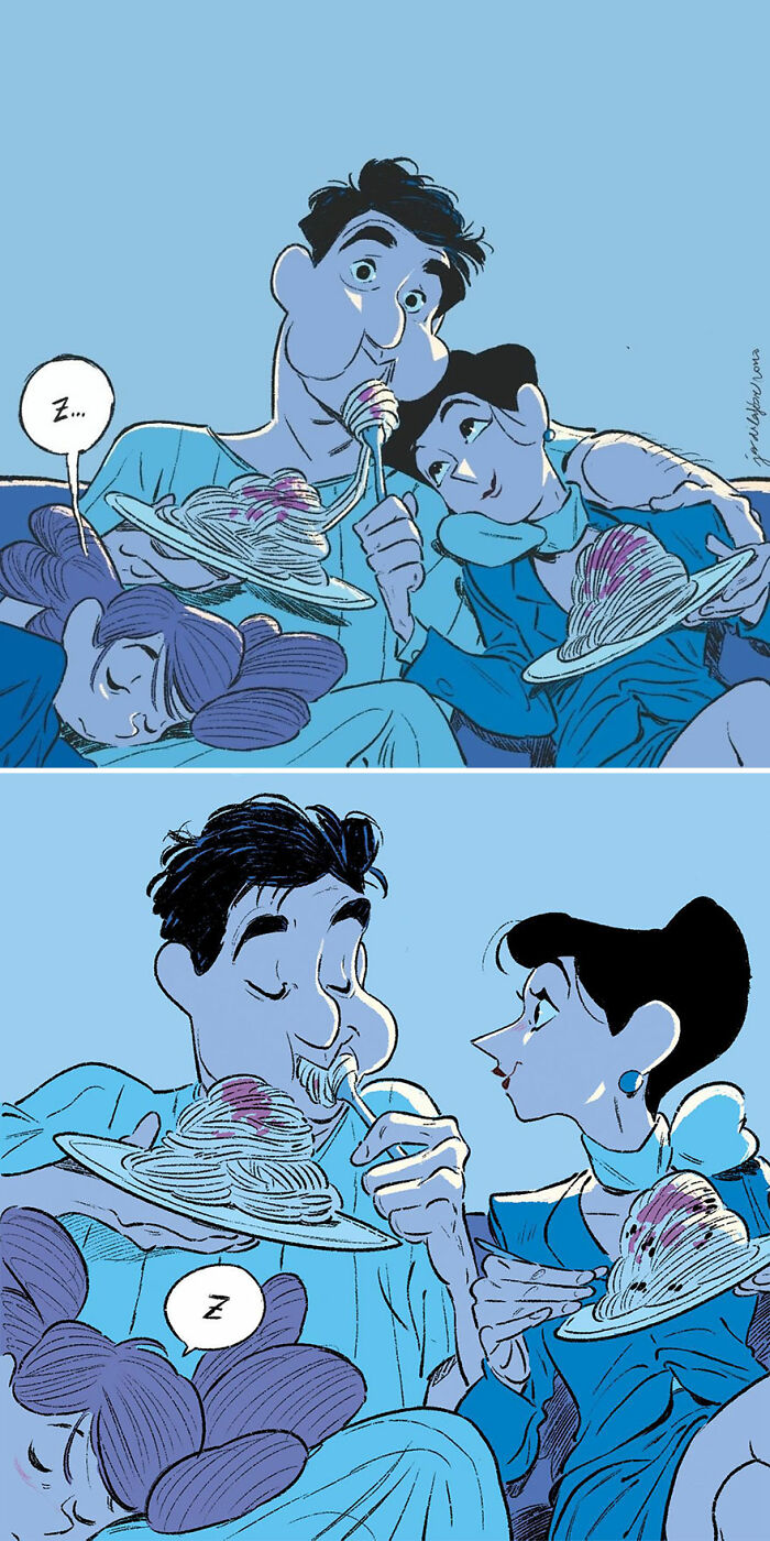 Artist Shows In Powerful Illustrations How Valuable It Is To Live As A Family