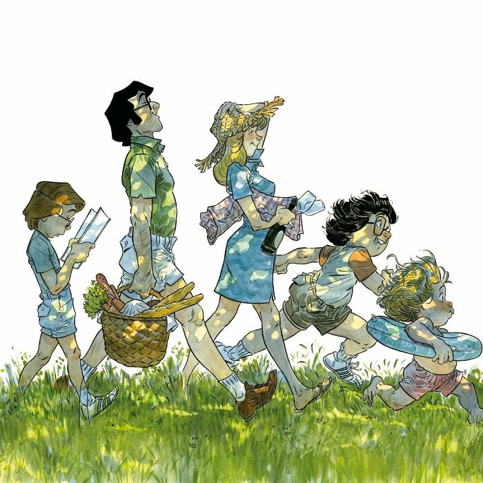 Artist Shows In Powerful Illustrations How Valuable It Is To Live As A Family