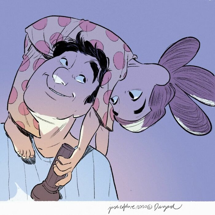 Artist Shows In Powerful Illustrations How Valuable It Is To Live As A Family