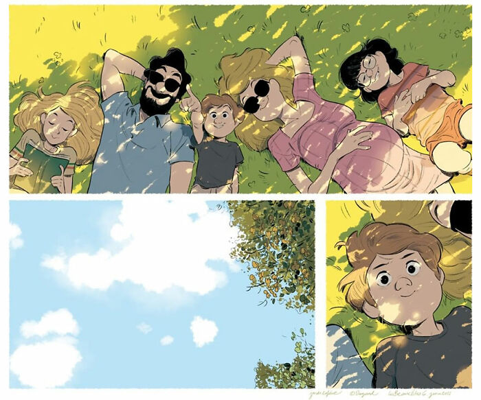 Artist Shows In Powerful Illustrations How Valuable It Is To Live As A Family