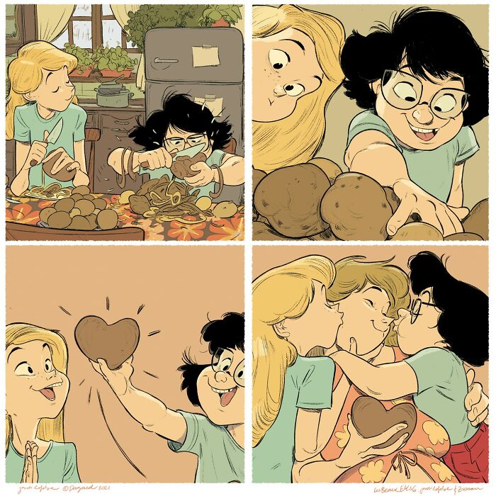 Artist Shows In Powerful Illustrations How Valuable It Is To Live As A Family