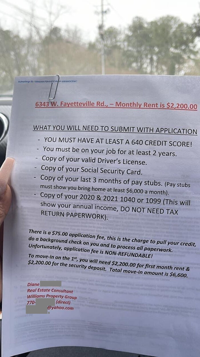 This 8-Item List Of Requirements For Being Able To Rent This House Went Viral Because Of Its Ridiculousness