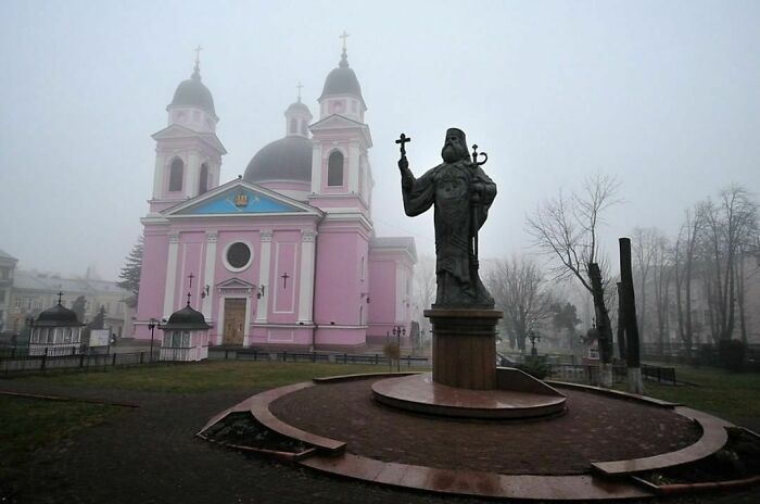The City Of Chernivtsi. Cathedral Of The Holy Spirit