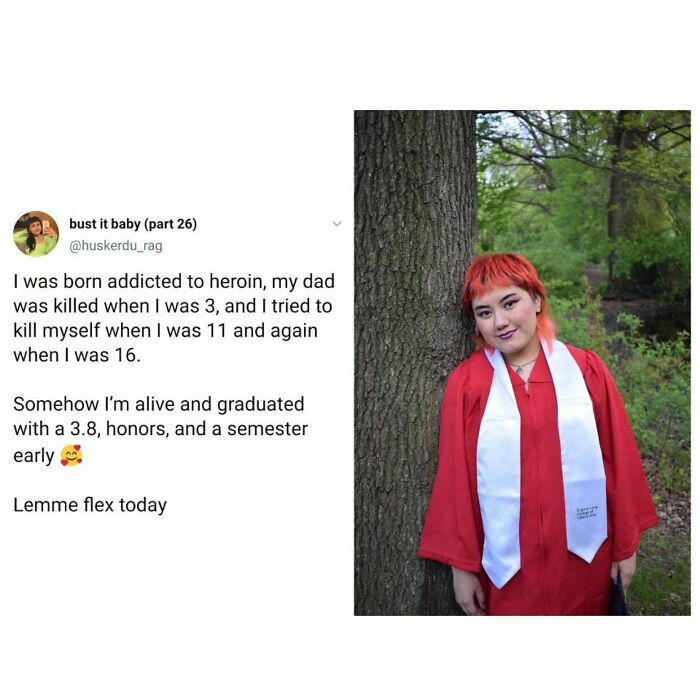 She Can Flex Everyday. Congratulations