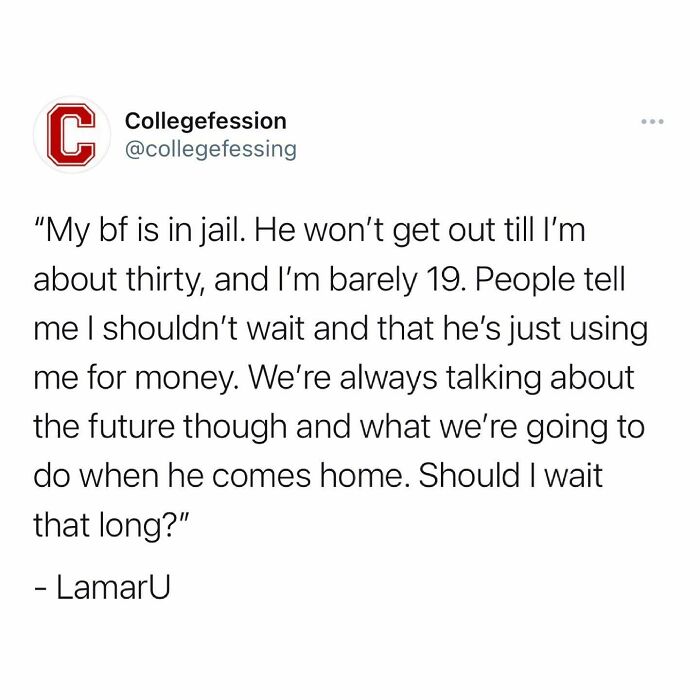 Make Sure To Follow Me “Collegefessing” On Twitter So You Can Still See College Confessions If I Get Disabled By Instagram Again 🥰