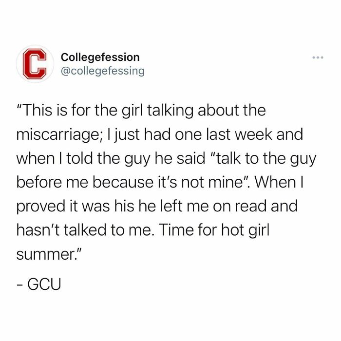 Make Sure To Follow Me “Collegefessing” On Twitter So You Can Still See College Confessions If I Get Disabled By Instagram Again 🥰