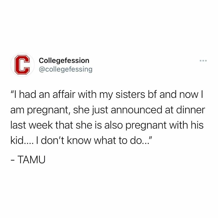 Make Sure To Follow Me “Collegefessing” On Twitter So You Can Still See College Confessions If I Get Disabled By Instagram Again 🥰