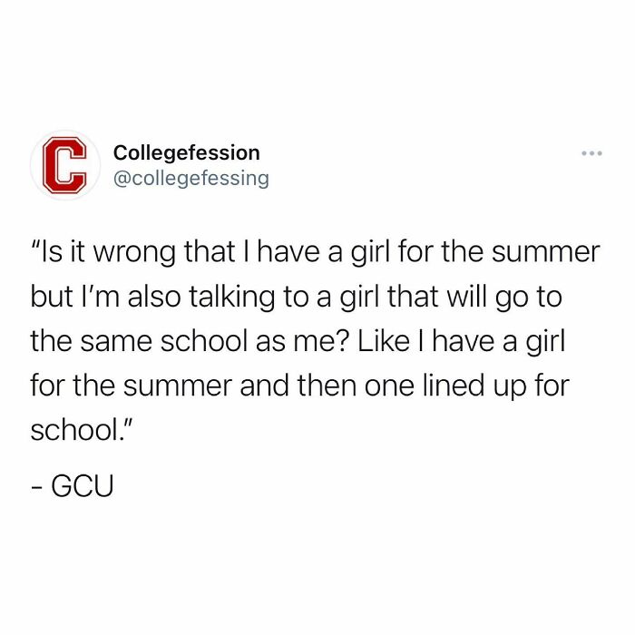 Make Sure To Follow Me “Collegefessing” On Twitter So You Can Still See College Confessions If I Get Disabled By Instagram Again 🥰