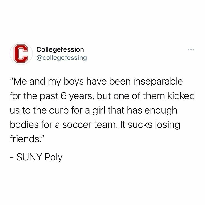 Make Sure To Follow Me “Collegefessing” On Twitter So You Can Still See College Confessions If I Get Disabled By Instagram Again 🥰