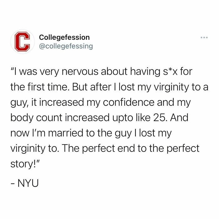 Make Sure To Follow Me “Collegefessing” On Twitter So You Can Still See College Confessions If I Get Disabled By Instagram Again 🥰