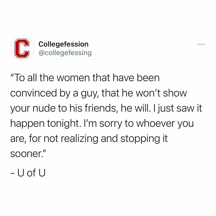 Make Sure To Follow Me “Collegefessing” On Twitter So You Can Still See College Confessions If I Get Disabled By Instagram Again 🥰