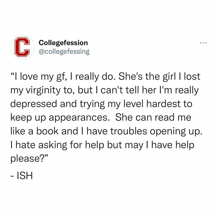 Make Sure To Follow Me “Collegefessing” On Twitter So You Can Still See College Confessions If I Get Disabled By Instagram Again 🥰