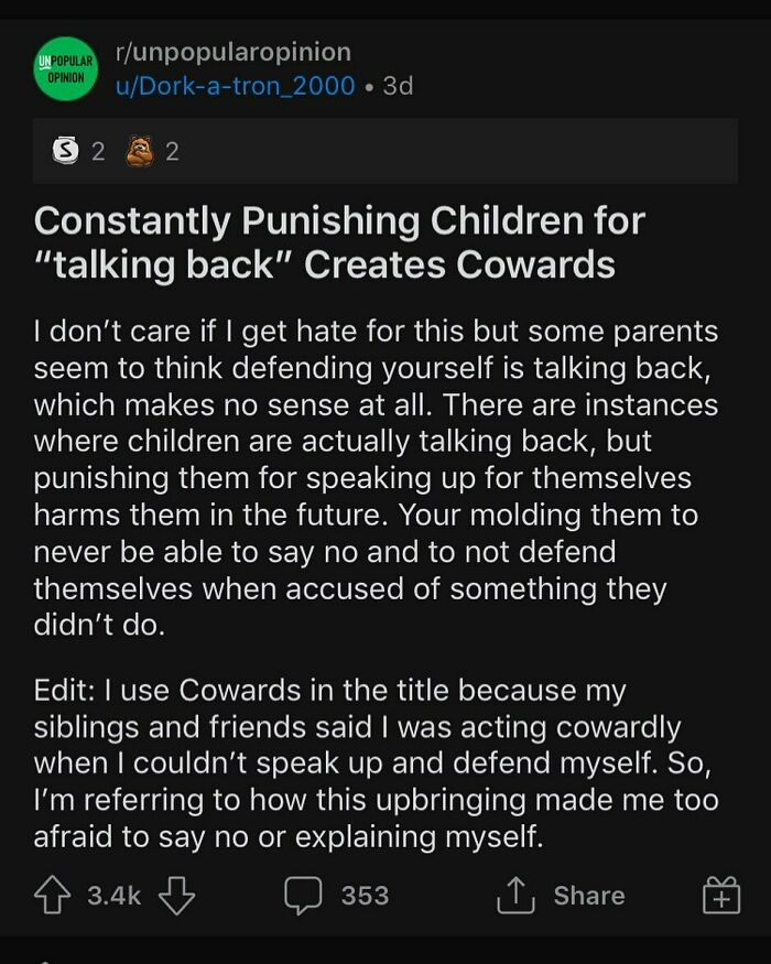 Do You Agree With This ?