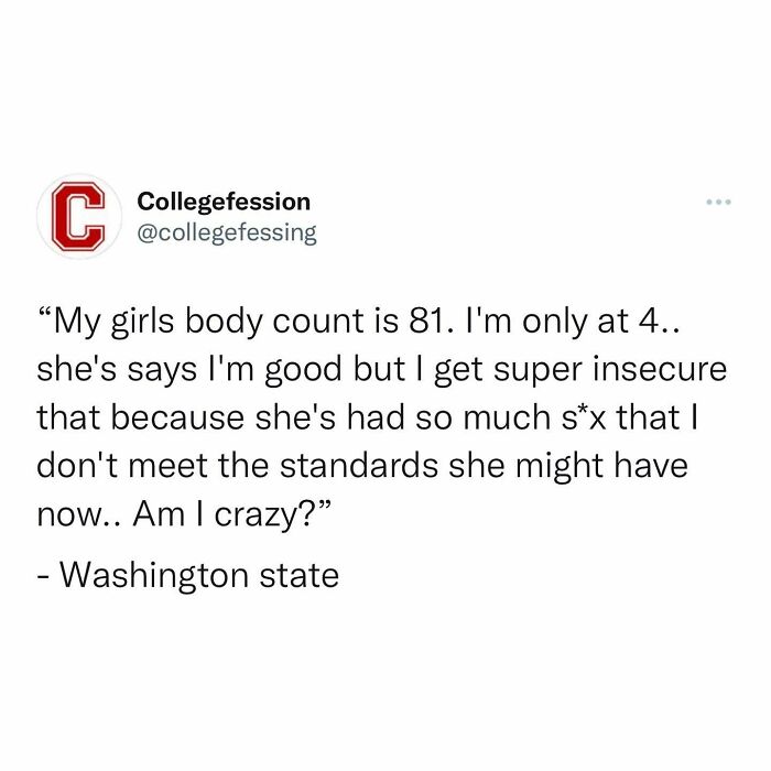Make Sure To Follow Me “Collegefessing” On Twitter So You Can Still See College Confessions If I Get Disabled By Instagram Again 🥰