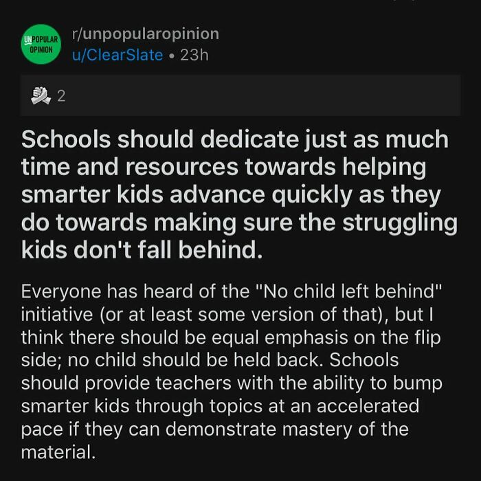 How Do You Think About This Situation ?