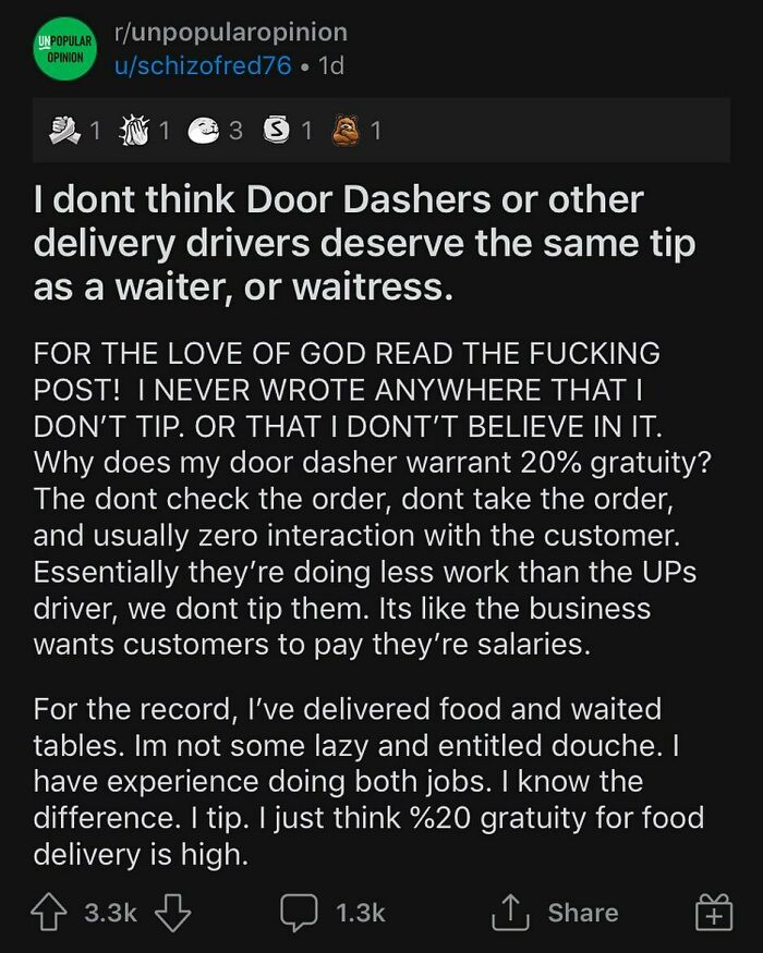 Do You Share This Opinion Too ?