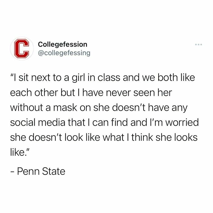 Make Sure To Follow Me “Collegefessing” On Twitter So You Can Still See College Confessions If I Get Disabled By Instagram Again 🥰