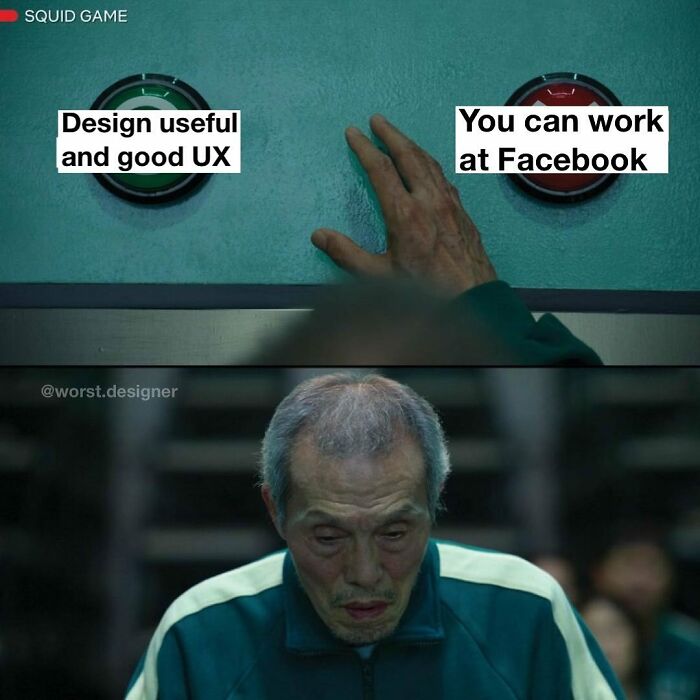 You Can Only Choose One. The Choice Is Clear… Good Ux In A Portfolio Will Never Add Up To Having Facebook On A Resume.