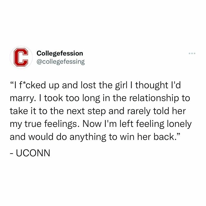 Make Sure To Follow Me “Collegefessing” On Twitter So You Can Still See College Confessions If I Get Disabled By Instagram Again 🥰