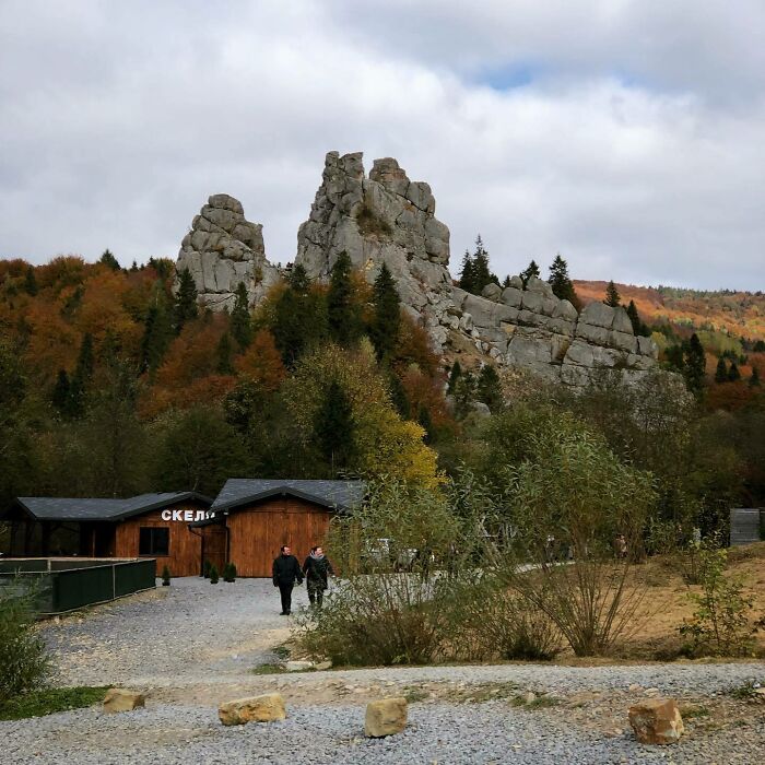 I Remember The Time When It Was Possible To Take Photos Without Tourists In The Frame Near Tustan