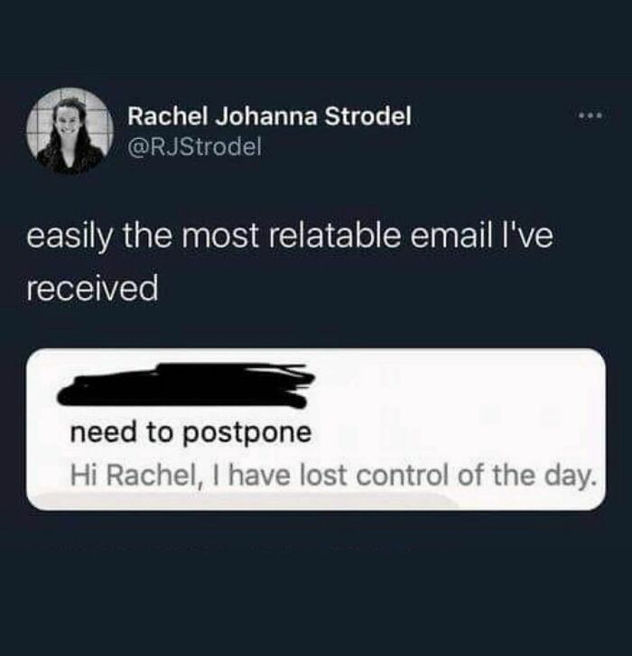 I’m Going To Just Send This Out To The L Host Of Every Meeting On My Calendar For The Rest Of The Year ✌️
@rjstrodel