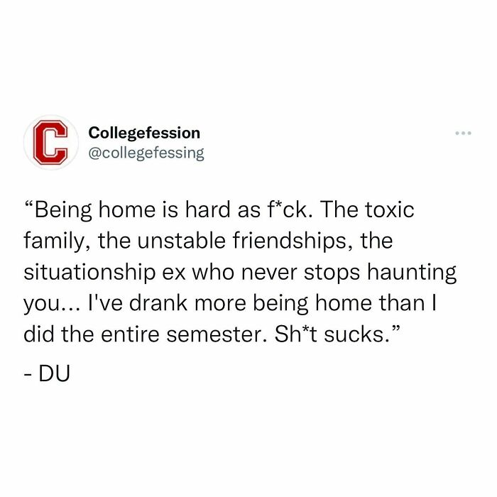 Make Sure To Follow Me “Collegefessing” On Twitter So You Can Still See College Confessions If I Get Disabled By Instagram Again 🥰