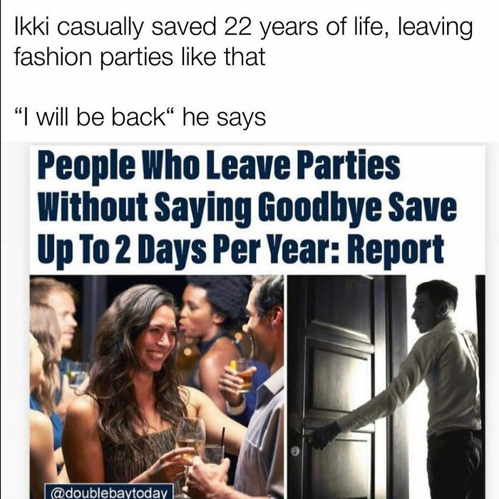 Holy Moly. How Much Time Do We Save By Not Going At All???
@doublebaytoday Via The Great @caroleradziwill