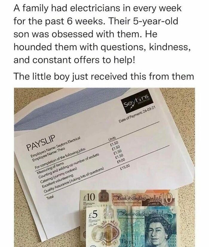 It Ain’t Much, But It’s Honest Work (Sorry That’s The Memer In Me Coming Out)