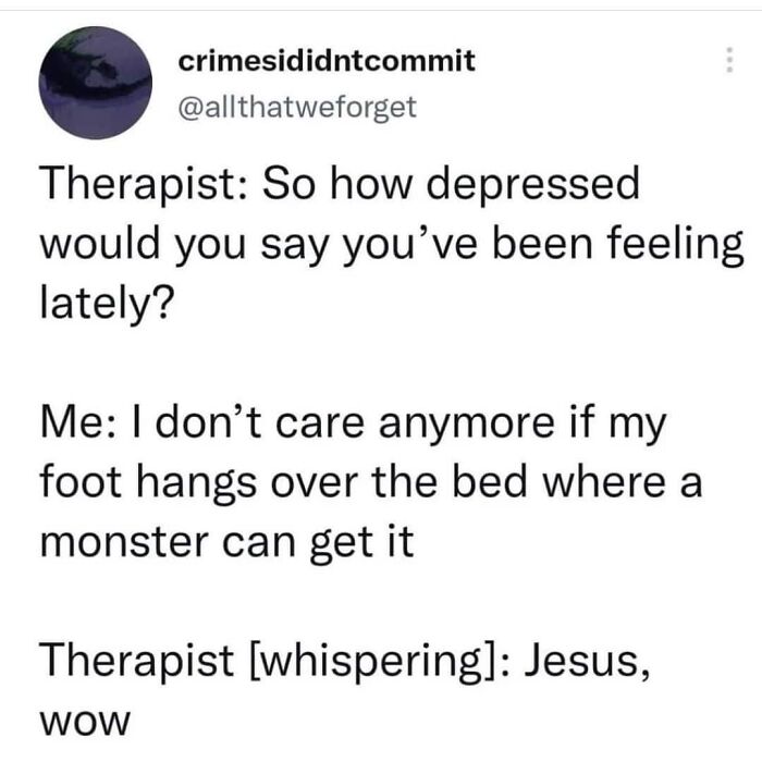 *prays For The Monster To Get Me*
@allthatweforget