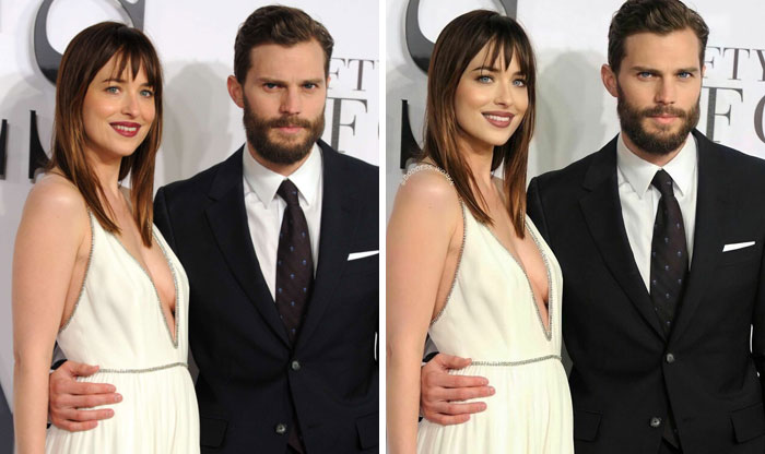 Dakota Johnson y Jamie Dornan