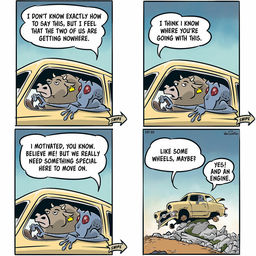 Comics About A Girl In Her Afterlife By Jorgen Van Santen (New Pics)